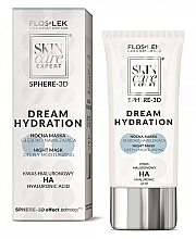 Feuchtigkeitsspendende Gesichtsmaske mit Hyakurinsäure - FlosLek Skin Care Expert Sphere-3D Dream Hydration — Bild N1