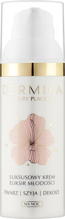 Nachtcreme-Elixier - Dermika Luxury Placenta — Bild N1