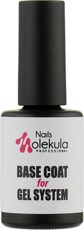 Nagelunterlack - Nails Molekula Base Coat For Gel System — Bild N1