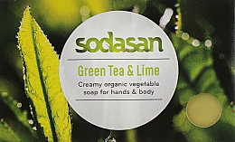Düfte, Parfümerie und Kosmetik Antibakterielle Seife Grüner Tee und Limette - Sodasan