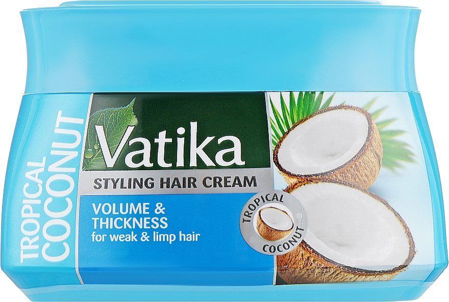 Haarcreme für mehr Volumen - Dabur Vatika Naturals Volume & Thickness — Bild N1