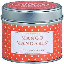 Düfte, Parfümerie und Kosmetik Duftkerze Mango & Mandarin - The Country Candle Company Polkadot Mango & Mandarin Tin Candle