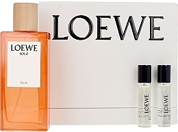 Duftset (Eau de Parfum 100ml + Eau de Parfum 10ml + Eau de Toilette 10ml)  - Loewe Solo Loewe Ella + Aire Sutileza  — Bild N1