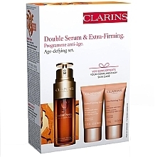 Clarins Double Serum & Extra-Firming Set (Serum 50ml + Creme 2x15ml + Augenserum 0.9ml) - Haarpflegeset — Bild N1