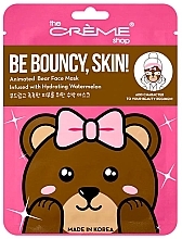 Düfte, Parfümerie und Kosmetik Gesichtsmaske - The Creme Shop Be Bouncy Skin Bear Mask 