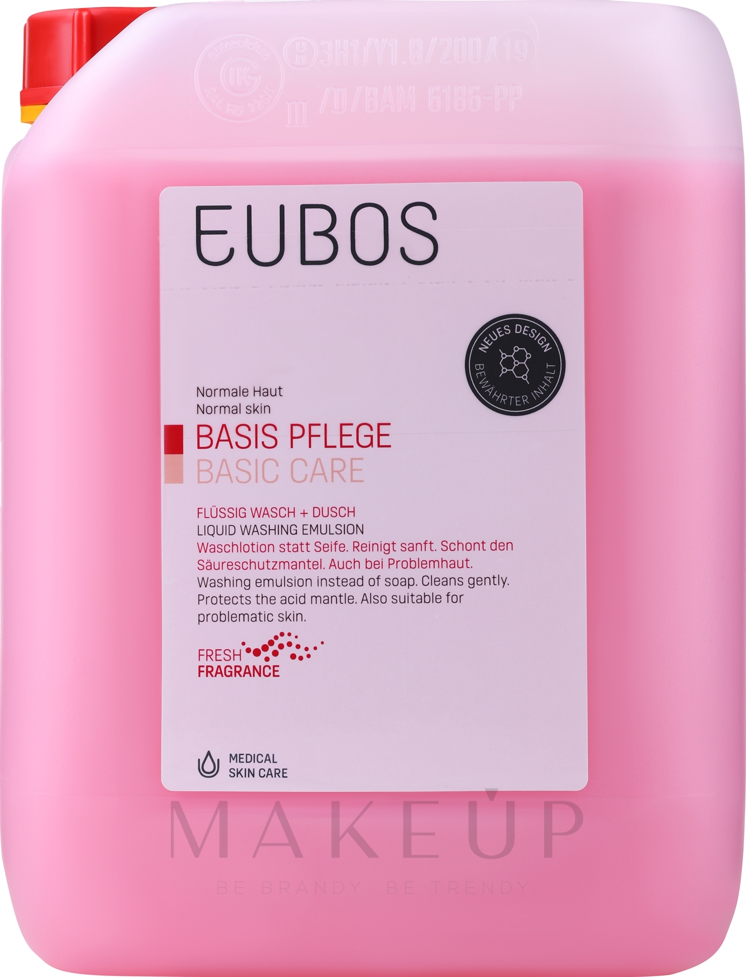 Waschlotion - Eubos Med Basic Skin Care Liquid Washing Emulsion Red (Doypack) — Bild 5000 ml
