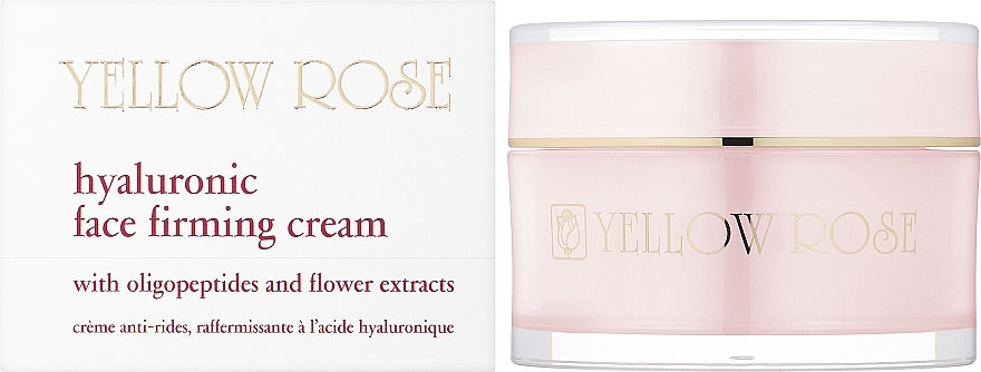 Straffende Lifting-Creme mit Hyaluronsäure - Yellow Rose Hyaluronic Face Firming Cream — Bild N2