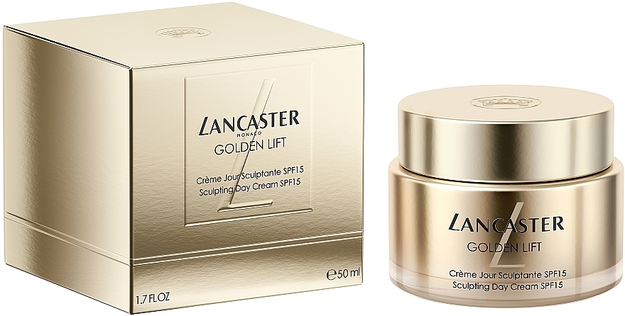 Tagescreme für das Gesicht - Lancaster Golden Lift Sculpting Day Cream SPF15  — Bild N2