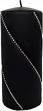 Düfte, Parfümerie und Kosmetik Dekorative Kerze 7x14 cm schwarz - Artman Bolero Mat