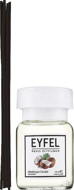 Raumerfrischer Coconut - Eyfel Perfume Coconut Reed Diffuser — Foto N2