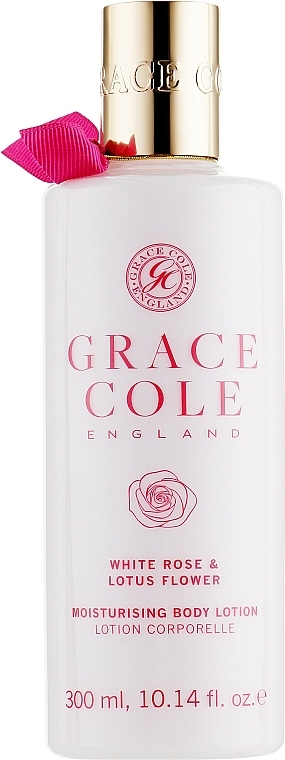 Körperlotion mit weißer Rose und Lotusblume - Grace Cole White Rose & Lotus Flower Body Lotion — Bild N1