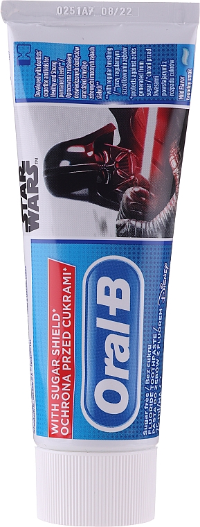 Kinderzahnpasta 6+ Jahre Star Wars - Oral-B Baby Star Wars Toothpaste — Bild N3