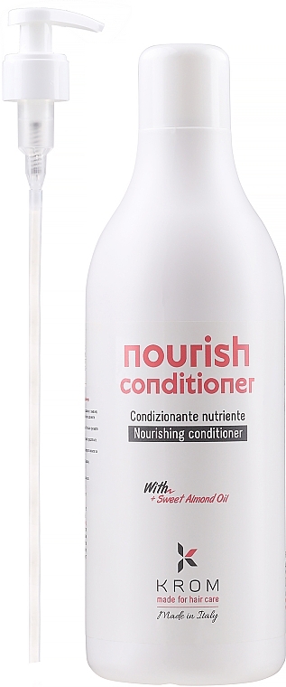 Pflegende Spülung mit Süßmandelextrakt - Krom Nourish Conditioner — Bild N4