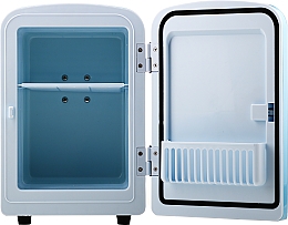 Kosmetischer Mini-Kühlschrank hellblau - Fluff Cosmetic Fridge — Bild N2
