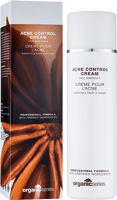 Creme für zu Akne neigende Haut - Organic Series Acne Control Cream — Bild N4