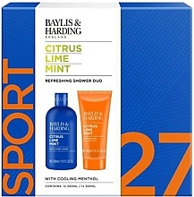 Set - Baylis & Harding Citrus Lime & Mint Sport  — Bild N1