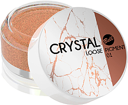 Düfte, Parfümerie und Kosmetik Kristallines loses Pigment - Bell Crystal Loose Pigment