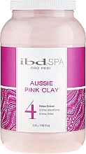 Feuchtigkeitsspendende Fußcreme mit rosa Tonerde - IBD Aussie Pink Clay Detox Creme — Bild N3