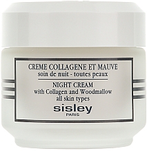 Düfte, Parfümerie und Kosmetik Straffende Nachtcreme mit Kollagen - Sisley Creme Collagene Et Mauve Botanical Night Cream