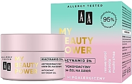 Antioxidatives Gesichtscreme-Gel für den Tag mit 5% Niacinamid - AA My Beauty Power Niacynamid 5% Antioxidant Day Cream-Gel — Bild N1