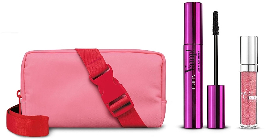 Pupa Vamp! Lash Extender Mascara & Miss Pupa Gloss (mascara/14ml + lip/gloss/5ml + bag) - Set — Bild N1