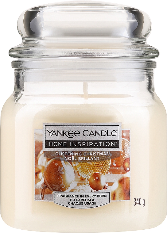 Duftkerze im Glas - Yankee Candle Home Inspiration Glistening Christmas — Bild N1