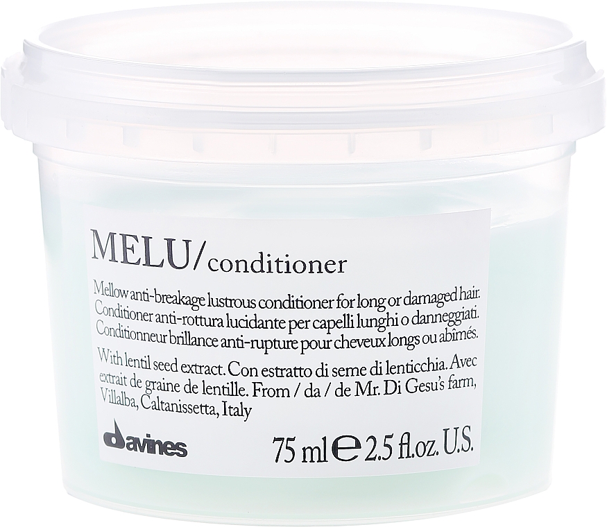 Conditioner für langes und strapaziertes Haar - Davines Melu Conditioner Anti-Rottura Lucidante — Bild N1
