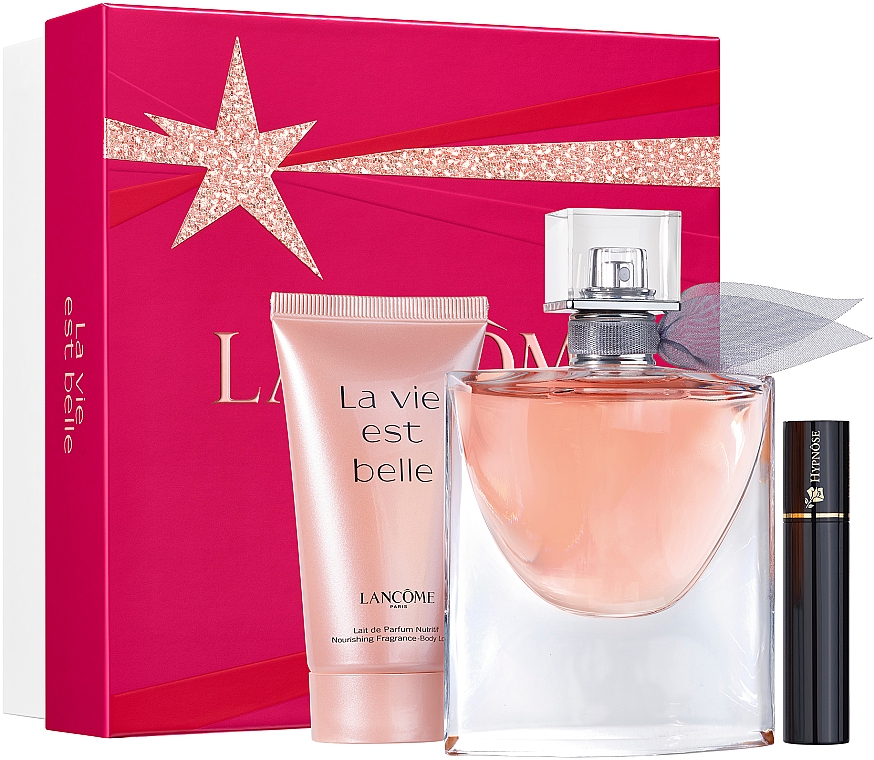 Lancome La Vie Est Belle - Duftset (Eau de Parfum 50ml + Körperlotion 50ml + Mascara 2ml)  — Bild N1