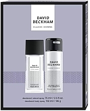 Düfte, Parfümerie und Kosmetik David Beckham Classic Homme - Körperpflegeset (Körperspray 75 ml + Deospray 150 ml) 
