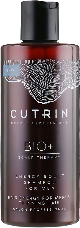 Stärkendes Shampoo für Männer - Cutrin Bio+ Energy Boost Shampoo For Men — Bild N2