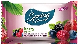 Feuchtigkeitsspendende Stückseife - Spring Blossom Berry Moisturizing Bar Soap  — Bild N1