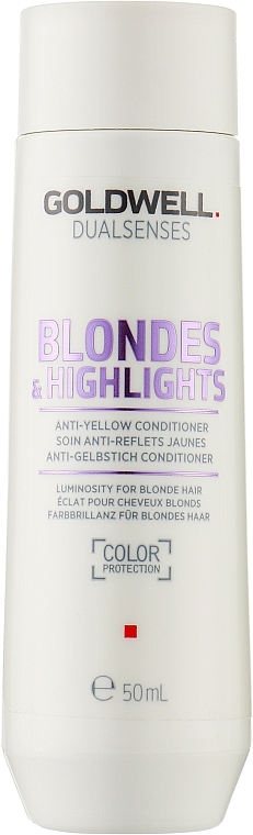 Anti-Gelbstich Conditioner - Goldwell Dualsenses Blondes & Highlights Anti-Yellow Conditioner — Foto N4