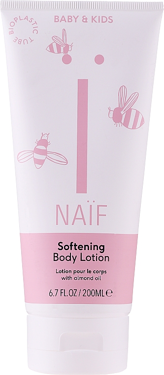 Weichmachende Körperlotion mit natürlichem Baumwollsamenöl für Kinder - Naif Softening Body Lotion — Bild N1