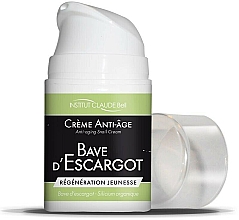 Düfte, Parfümerie und Kosmetik Aufhellende Anti-Aging Gesichtscreme mit Schneckenschleim - Institut Claude Bell Bave D'Escargot Anti-Aging Snail Cream