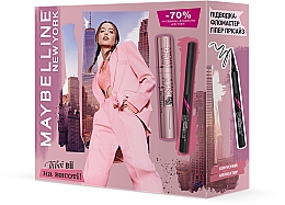 Düfte, Parfümerie und Kosmetik Make-up Set (Mascara 7.2ml + Eyeliner 1ml) - Maybelline New York Lash Sensational Sky High