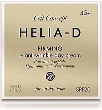 Anti-Falten Tagescreme für das Gesicht 45+ - Helia-D Cell Concept Cream — Bild N4