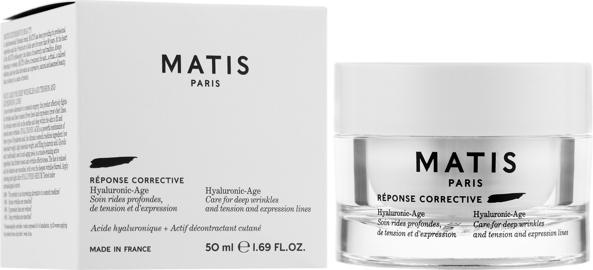 Gesichtscreme gegen Falten mit Hyaluronsäure - Matis Reponse Corrective Hyaluronic-Age — Bild 50 ml