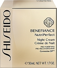 Intensiv regenerierende Nachtcreme für reife Haut - Shiseido Benefiance NutriPerfect Night Cream  — Foto N6