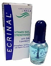 Düfte, Parfümerie und Kosmetik Nagelhärter mit Vitaminen für spröde Nägel - Ecrinal Nail Strengthener with Silk Lipesters