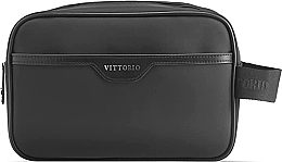 Kosmetiktasche - Vittorio Washbag 100% Recycled Plastic Black — Bild N1