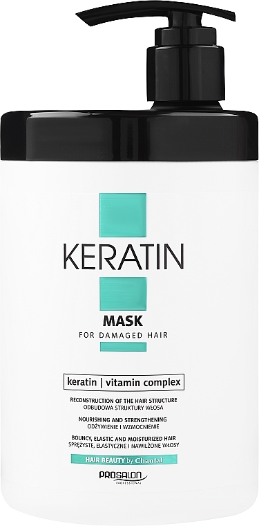 Haarmaske für geschädigtes Haar mit Keratin - Prosalon Keratin Mask — Bild N1