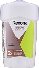 Deo-Cremestick Antitranspirant - Rexona Maximum Protection Stress Control — Bild N2