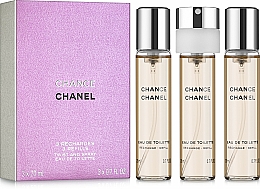 Chanel Chance - Eau de Toilette (3x20ml Refill) — Bild N1