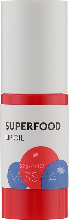 Lippenbutter mit Beerenextrakt - Missha Super Food Lip Oil Berry — Bild N1