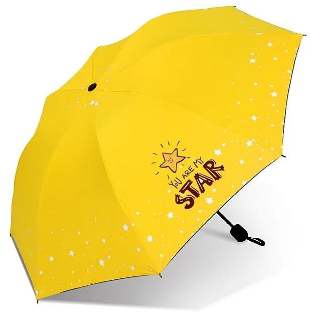 Automatischer Regenschirm PAR06ZO gelb - Ecarla — Bild N2