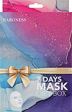 Düfte, Parfümerie und Kosmetik Gesichtsmasken-Set 7 St. - Beauadd Baroness 7 Days Beauty Gift Box (f/mask/7x21g)