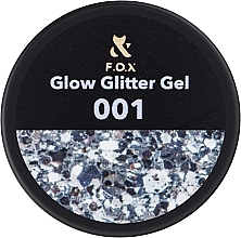 Düfte, Parfümerie und Kosmetik Glitzerndes Nagelgel - F.O.X Glow Glitter Gel