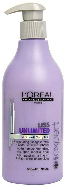 Glättendes Shampoo für widerspenstiges Haar - L'Oreal Professionnel Liss Unlimited Shampoo — Bild N2