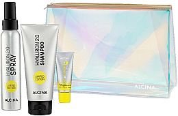 Haarpflegeset - Alcina Hyaluron 2.0 Limited Edition Set (Shampoo 100ml + Conditioner 20ml + Haarspray 100ml) — Bild N1