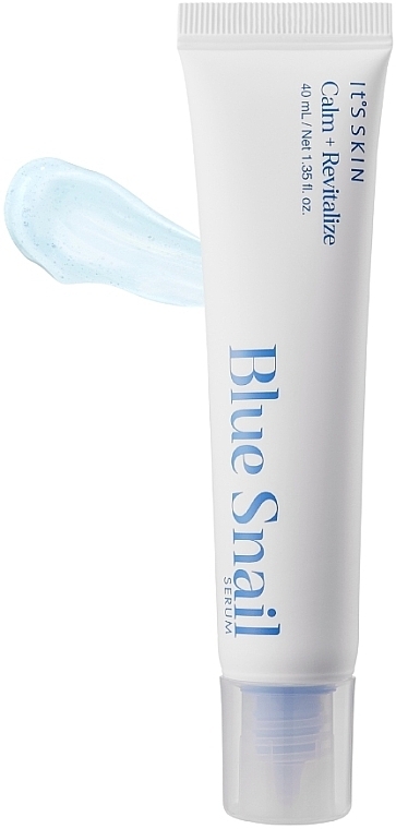 Gelserum für das Gesicht - It's Skin Calm + Revitalize Blue Snail Serum — Bild N1